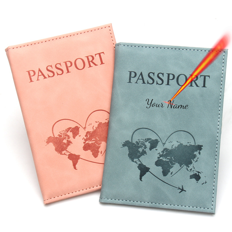 Travel Accessories Wallet - Belle couverture de passeport de carte,