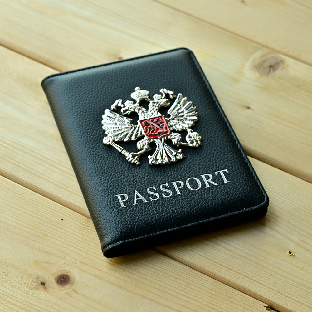 Travel Accessories Wallet - Couverture de passeport en métal avec