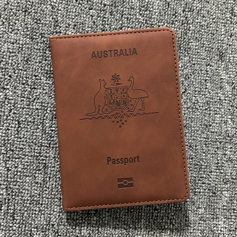 Travel Accessories Wallet - Couverture de passeport australien avec blocage