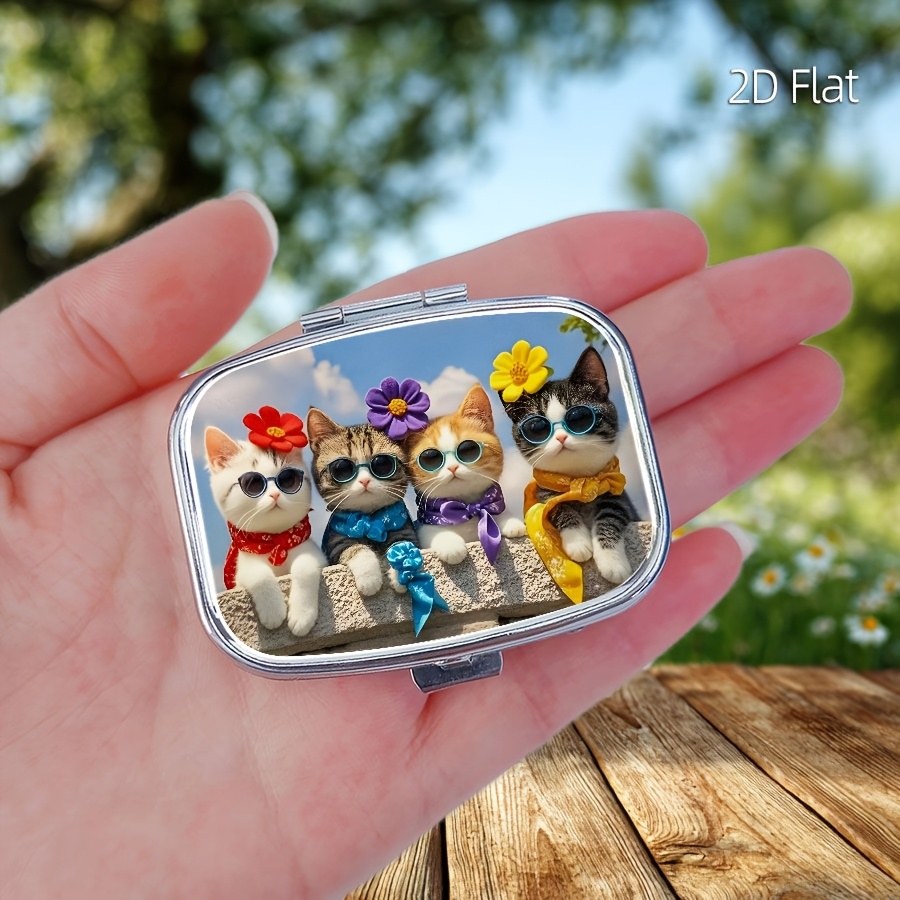 Travel Accessories As Gifts - Design plat, 1 adorable boîte à