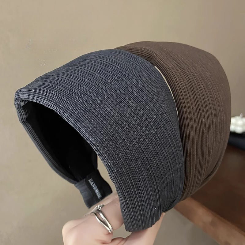 Travel Accessories Aesthetic - Bandeau large épais, accessoires de cheveux