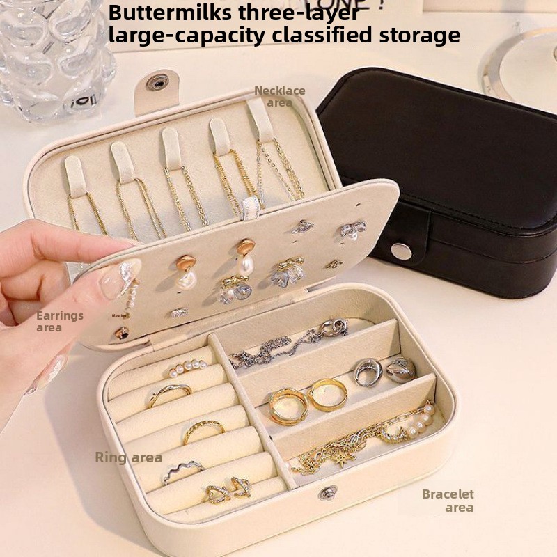 Boîte à bijoux portable anti-o - Travel Accessories Jewelry avis et prix