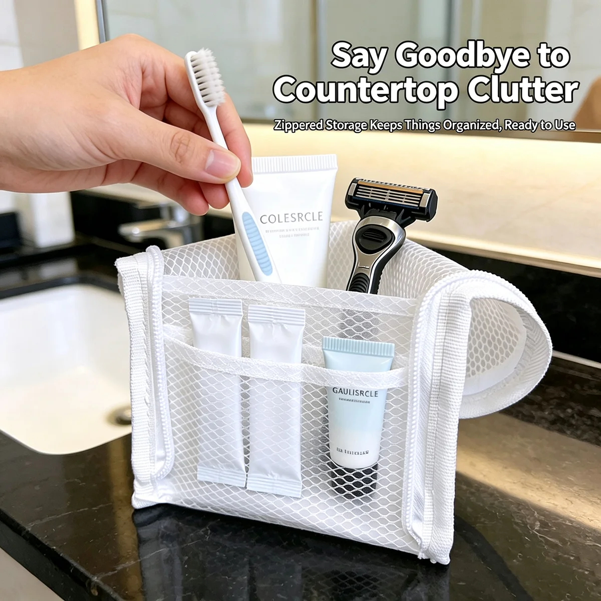 Trousse de Toilette de Voyage  - Travel Accessories Organizer Bag avis et prix