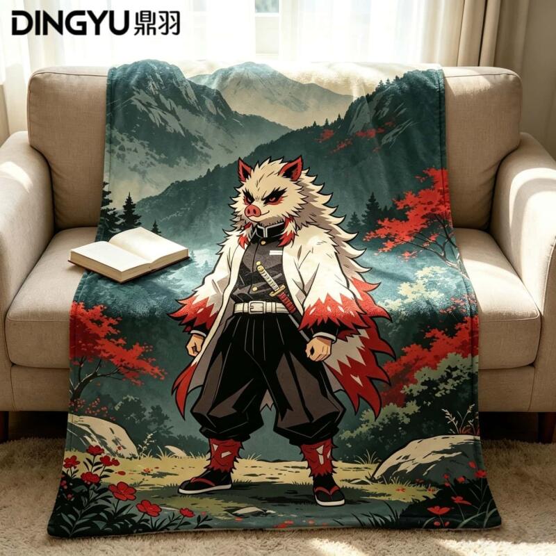 Couverture en flanelle Anime D - Travel Accessories As Gifts avis et prix