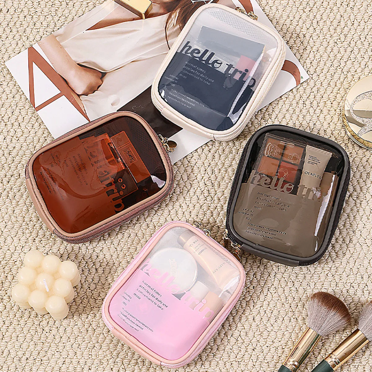 Pochette Cosmétique Transparen - Travel Accessories Organizer Bag avis et prix