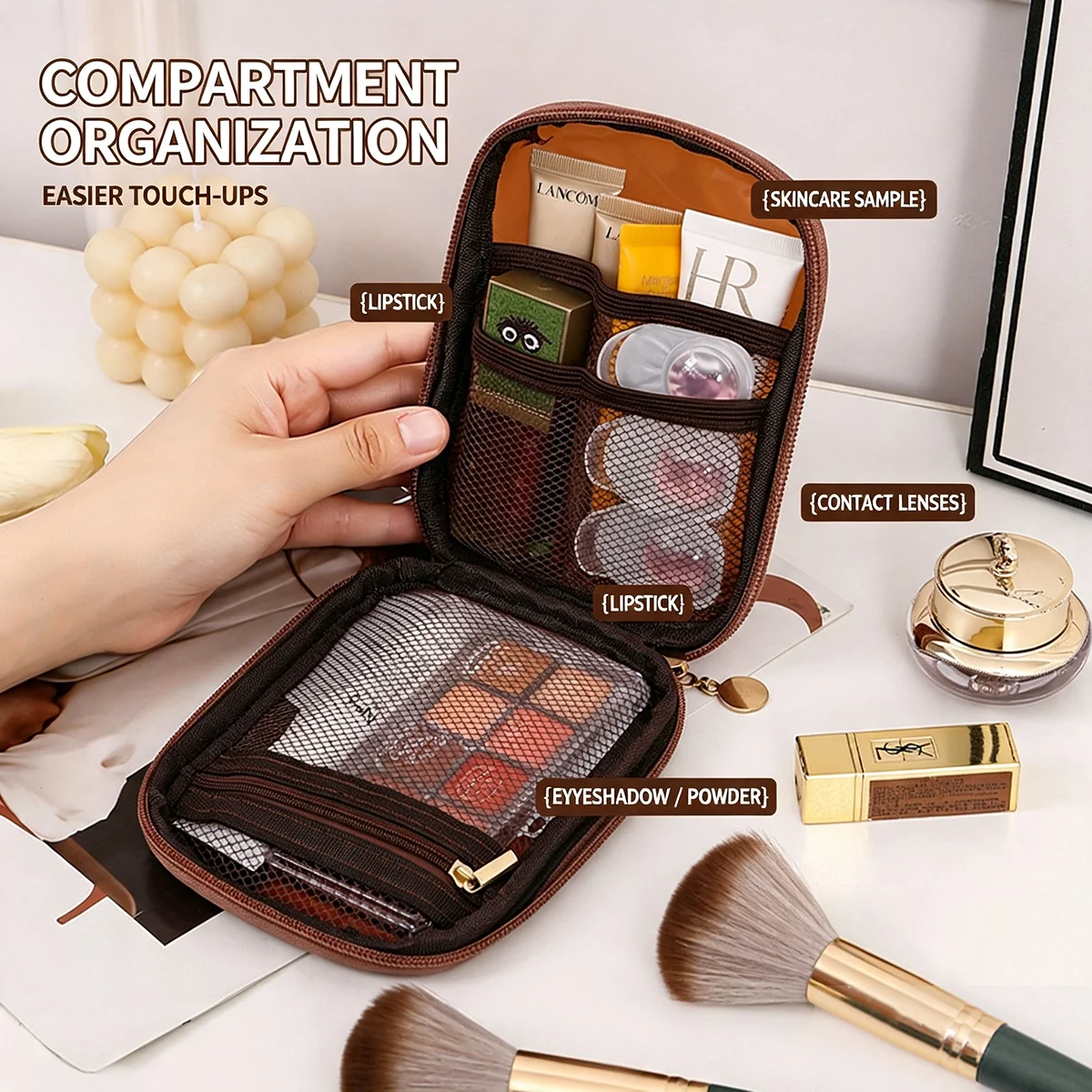 Pochette Cosmétique Transparen - Travel Accessories Organizer Bag avis et prix